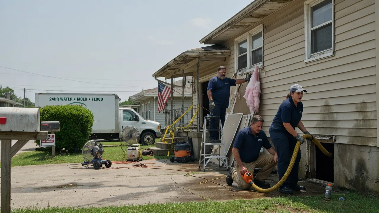 Water Damage Repair in Baton Rouge, LA near me
